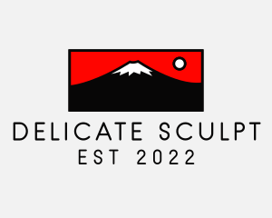 Mount Fuji Mountain logo design