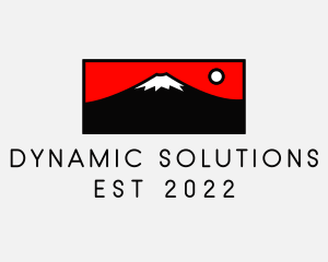 Mount Fuji Mountain logo design