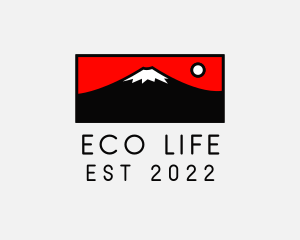 Mount Fuji Mountain logo design