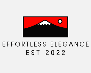 Mount Fuji Mountain logo design