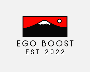 Mount Fuji Mountain logo design