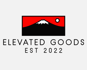 Mount Fuji Mountain logo design