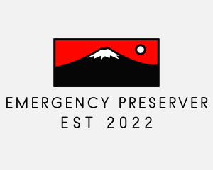 Mount Fuji Mountain logo design