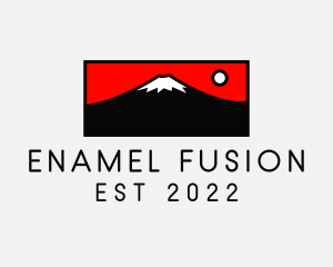 Mount Fuji Mountain logo design