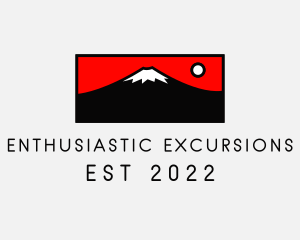 Mount Fuji Mountain logo design