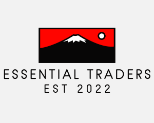 Mount Fuji Mountain logo design