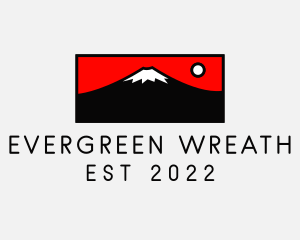 Mount Fuji Mountain logo design