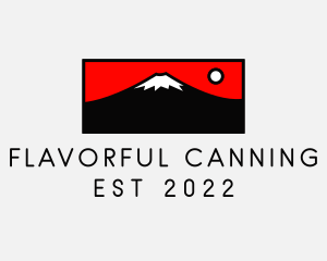 Mount Fuji Mountain logo design