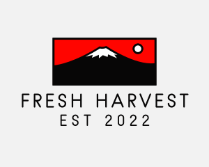 Mount Fuji Mountain logo design