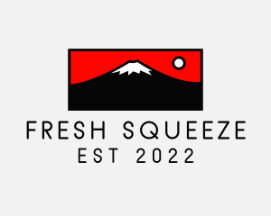 Mount Fuji Mountain logo design