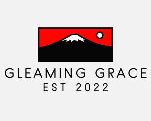 Mount Fuji Mountain logo design