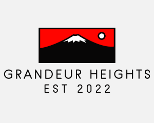 Mount Fuji Mountain logo design