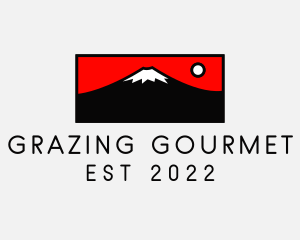 Mount Fuji Mountain logo design