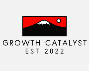 Mount Fuji Mountain logo design