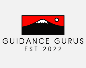 Mount Fuji Mountain logo design