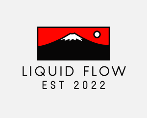 Mount Fuji Mountain logo design