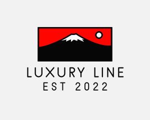 Mount Fuji Mountain logo design