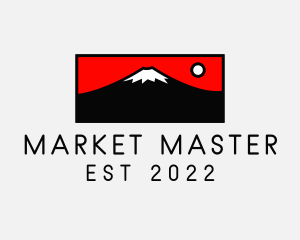 Mount Fuji Mountain logo design