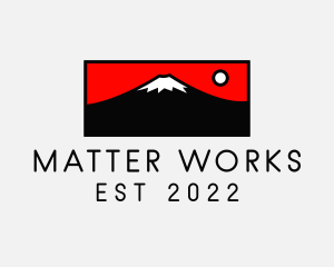 Mount Fuji Mountain logo design