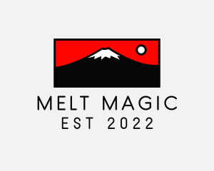 Mount Fuji Mountain logo design