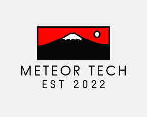 Mount Fuji Mountain logo design