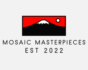 Mount Fuji Mountain logo design