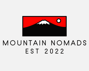 Mount Fuji Mountain logo design