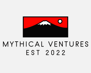 Mount Fuji Mountain logo design