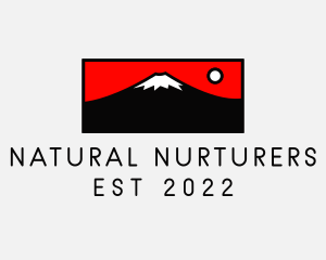 Mount Fuji Mountain logo design