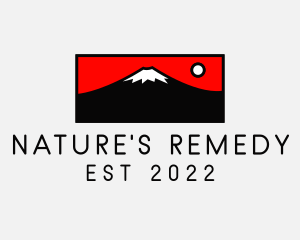 Mount Fuji Mountain logo design