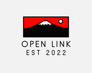 Mount Fuji Mountain logo design