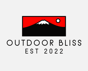 Mount Fuji Mountain logo design