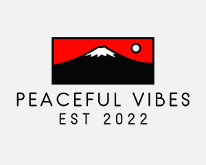 Mount Fuji Mountain logo design