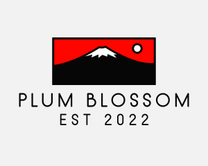 Mount Fuji Mountain logo design