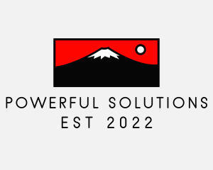 Mount Fuji Mountain logo design