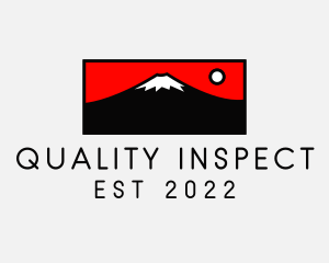 Mount Fuji Mountain logo design