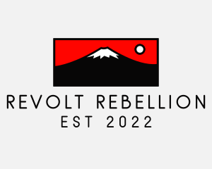 Mount Fuji Mountain logo design