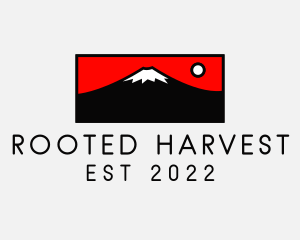 Mount Fuji Mountain logo design