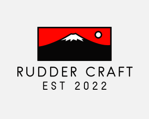 Mount Fuji Mountain logo design