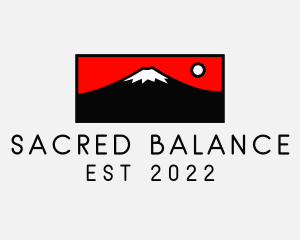 Mount Fuji Mountain logo design