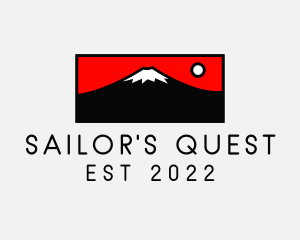 Mount Fuji Mountain logo design