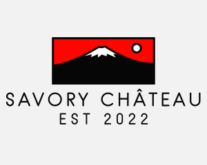 Mount Fuji Mountain logo design