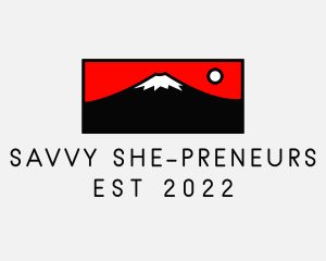 Mount Fuji Mountain logo design