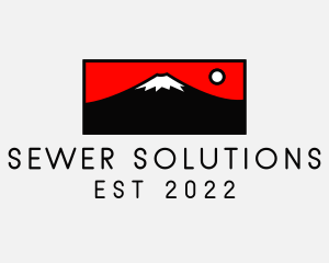 Mount Fuji Mountain logo design