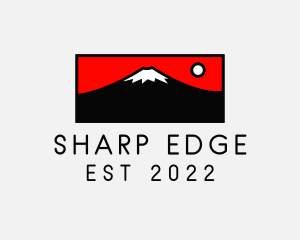 Mount Fuji Mountain logo design