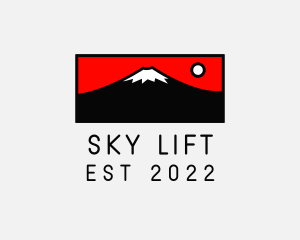 Mount Fuji Mountain logo design