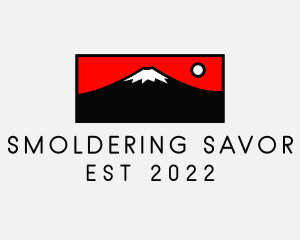 Mount Fuji Mountain logo design