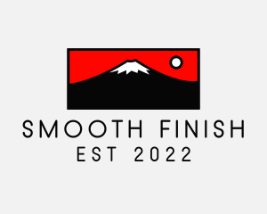 Mount Fuji Mountain logo design