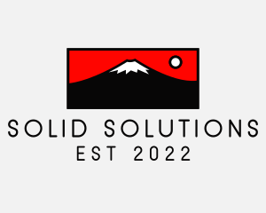 Mount Fuji Mountain logo design