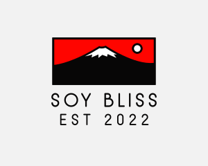 Mount Fuji Mountain logo design